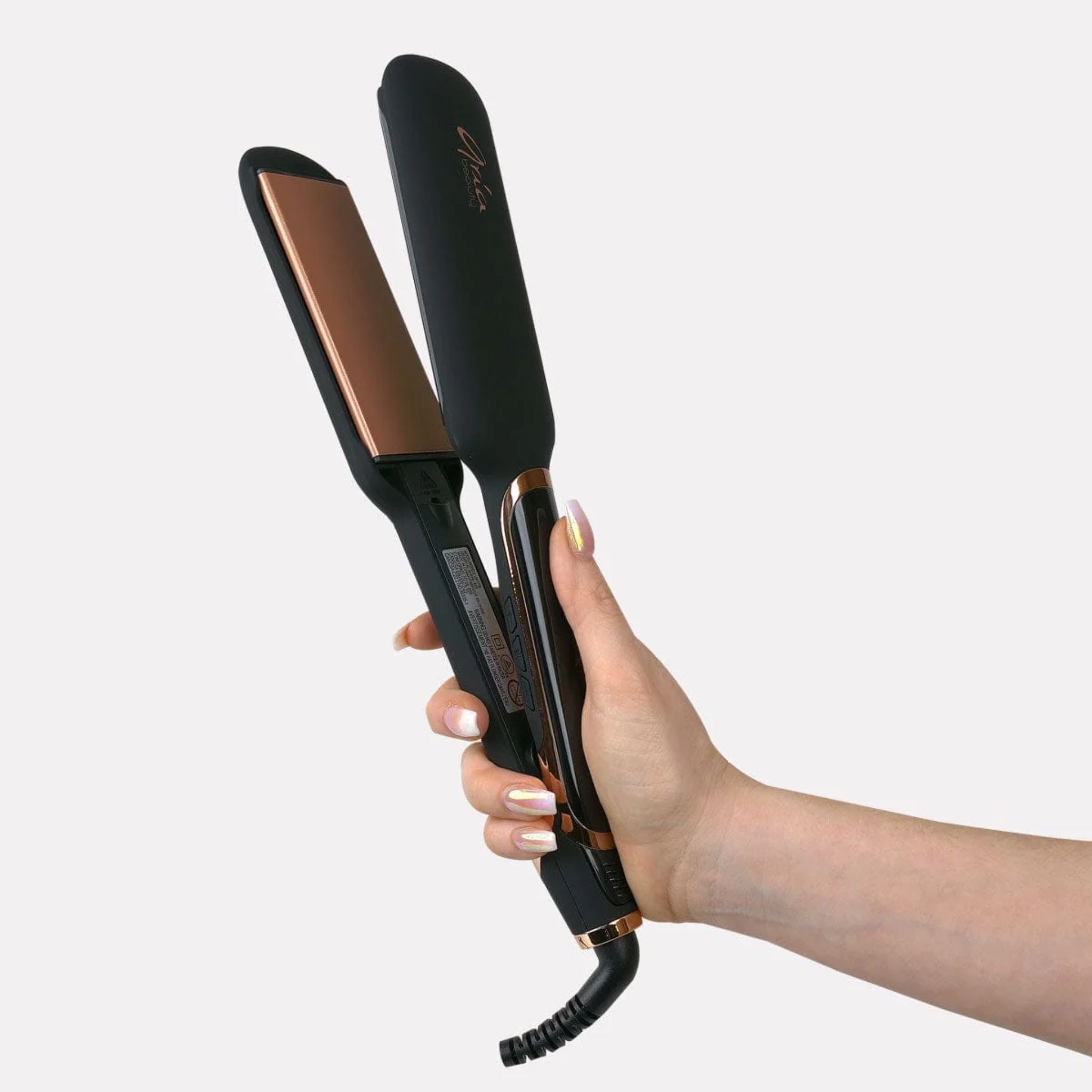 Aria Beauty - 2" Infrared Straightener with Tourmaline Infused Ceramic Plates