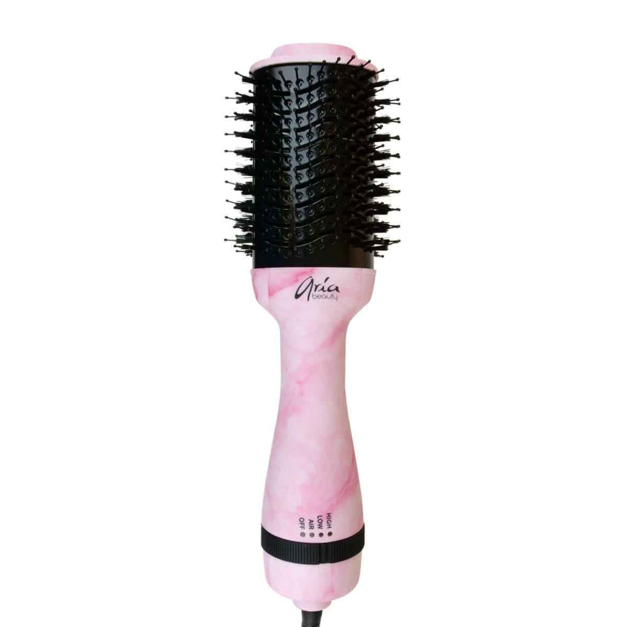 Aria Beauty - Pink Marble Blow dry Brush