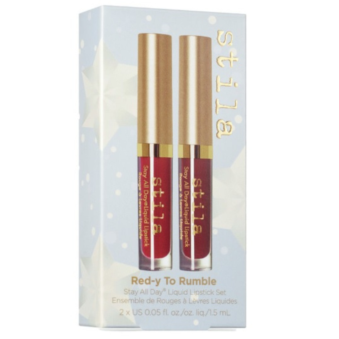 Stila - Holiday Red-Y To Rumble Stay All Day Liquid Lipstick Duo