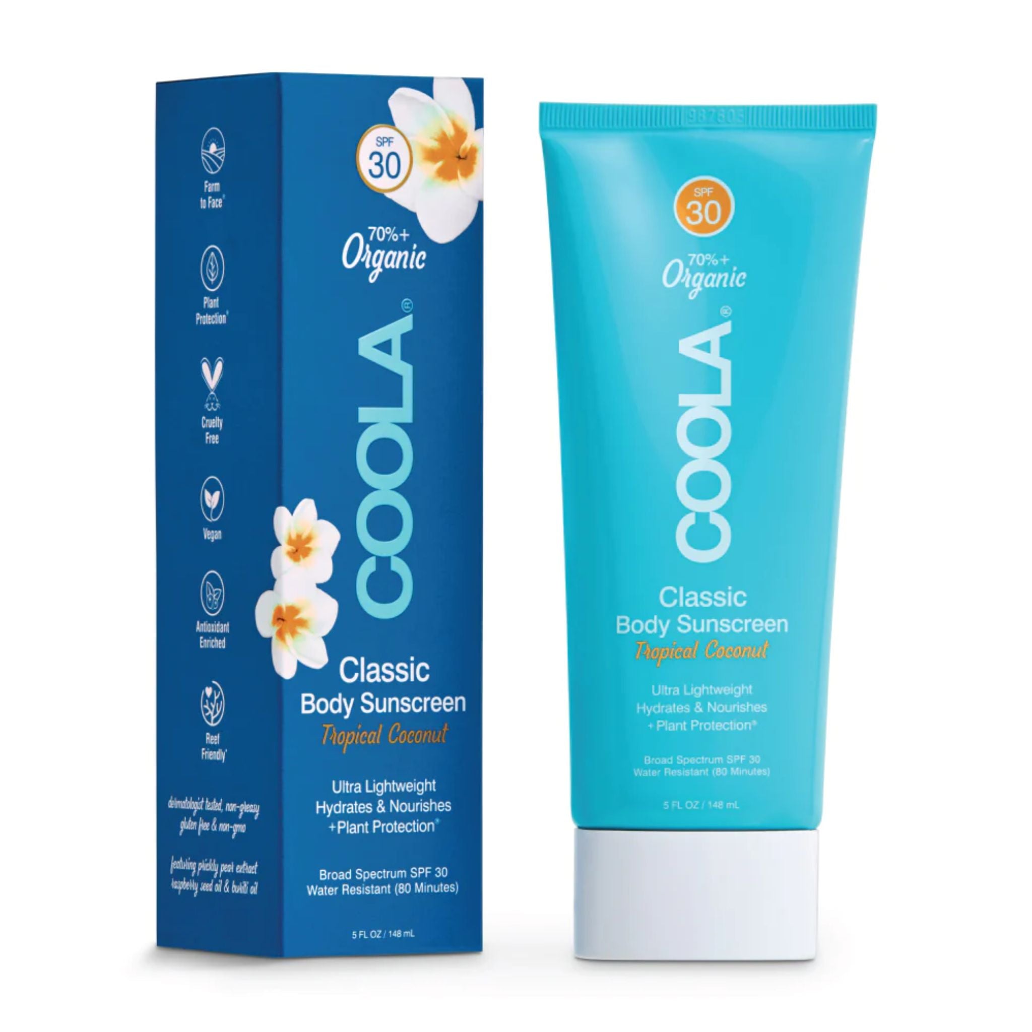 Coola - Classic Body SPF 30 Tropical Coconut Lotion